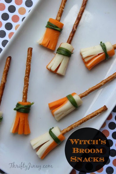 Witch’s Broom Snacks Recipes