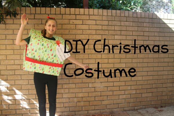 DIY Christmas Present Costume