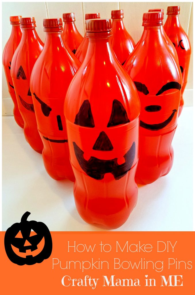 How to Make DIY Pumpkin Bowling Pins 