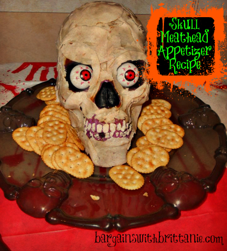 SKULL MEATHEAD APPETIZER RECIPE