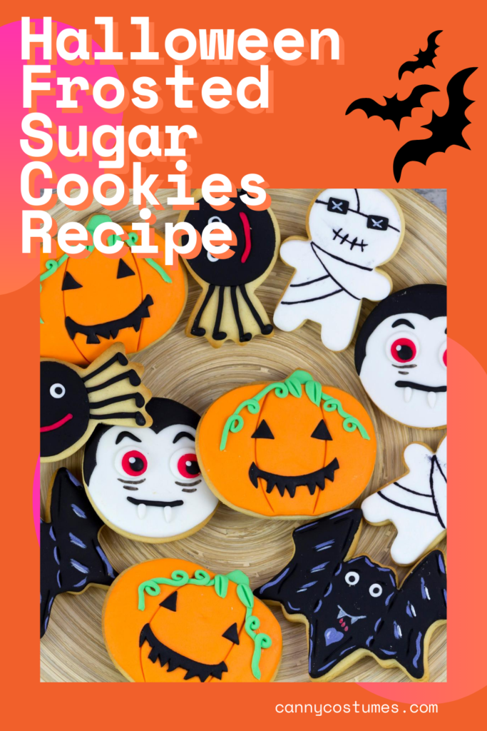Halloween Frosted Sugar Cookies Recipe