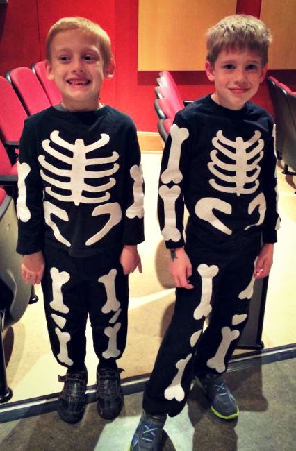 DIY Skeleton Costume Inspiration