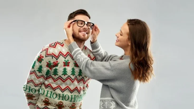 how to wear ugly christmas sweater