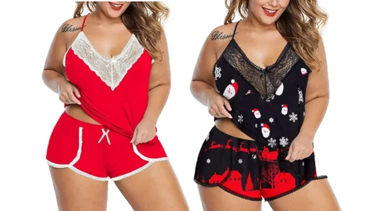 Plus Size Christmas Pajamas