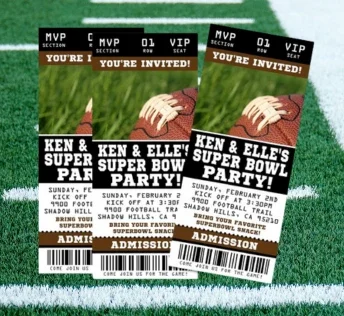 superbowl party invite