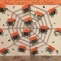 Spider Math Snacks